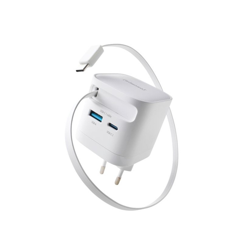 Polnilec Intenso W65ACIC, 65W, USB-C, bel
