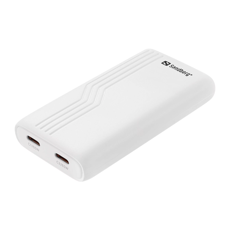 Polnilec Sandberg 4-v-1 TravelCharger, 2x USB-C, 65W