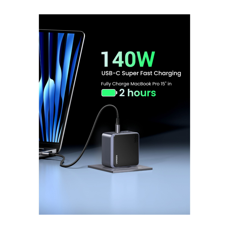 Polnilec Ugreen Nexode S, 140W, USB-C/A