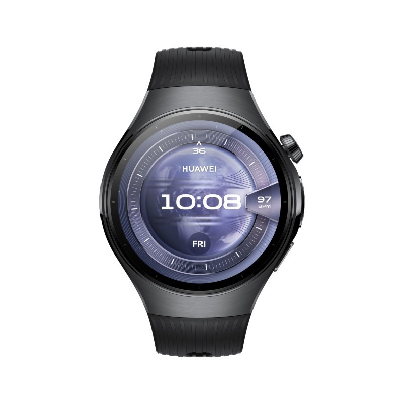 Pametna ura Huawei Watch 5, 46mm, črna (črn pašček)