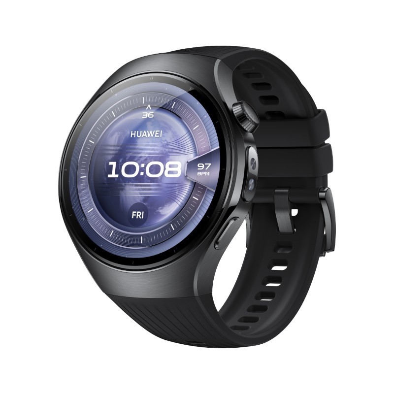 Pametna ura Huawei Watch 5, 46mm, črna (črn pašček)