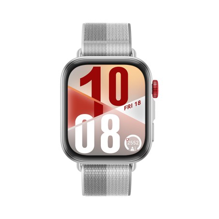 Pametna ura Huawei Watch Fit 4, srebrna (siv pašček)