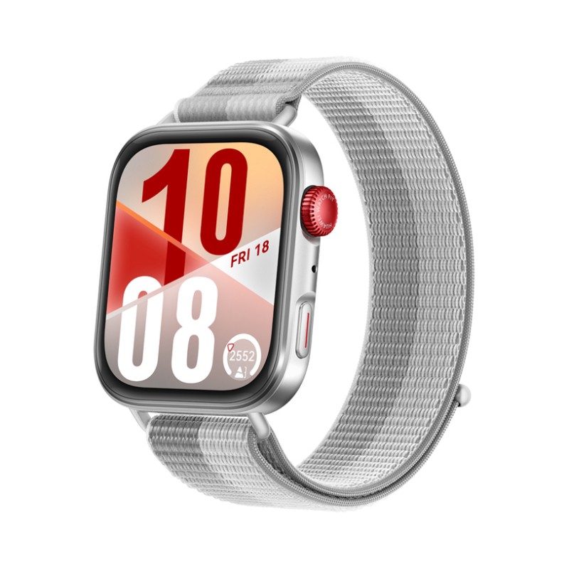 Pametna ura Huawei Watch Fit 4, srebrna (siv pašček)