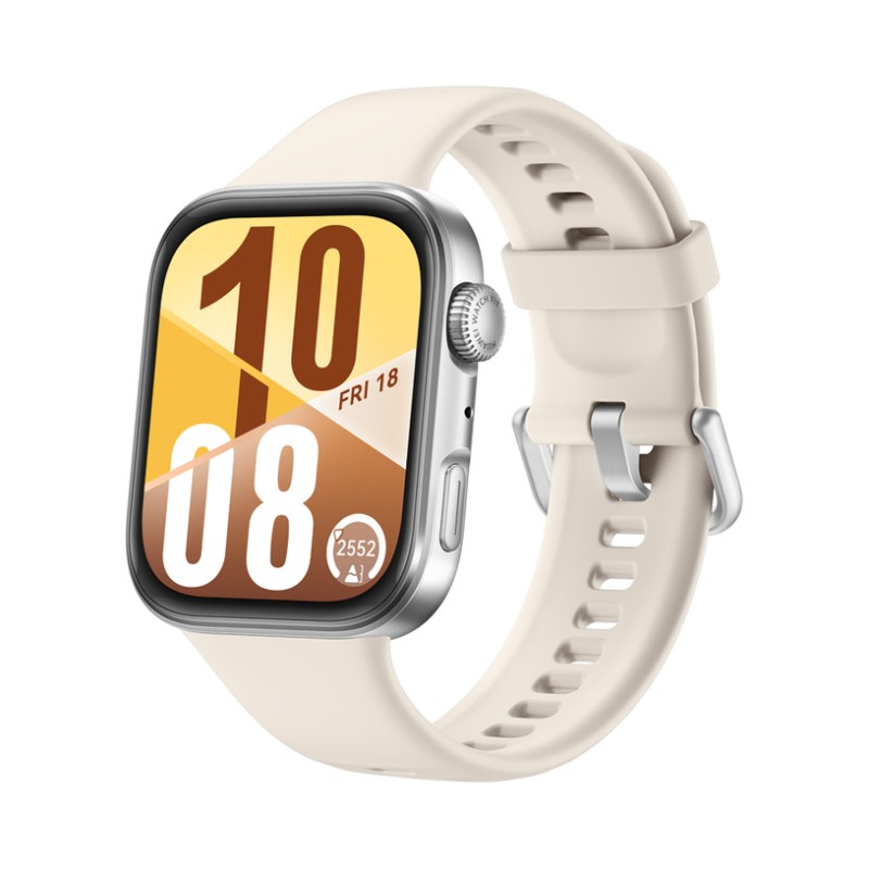 Pametna ura Huawei Watch Fit 4, srebrna (bel pašček)