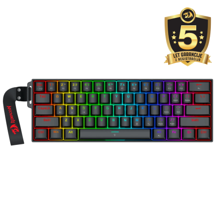Tipkovnica Redragon Fizz K617 HE, črna