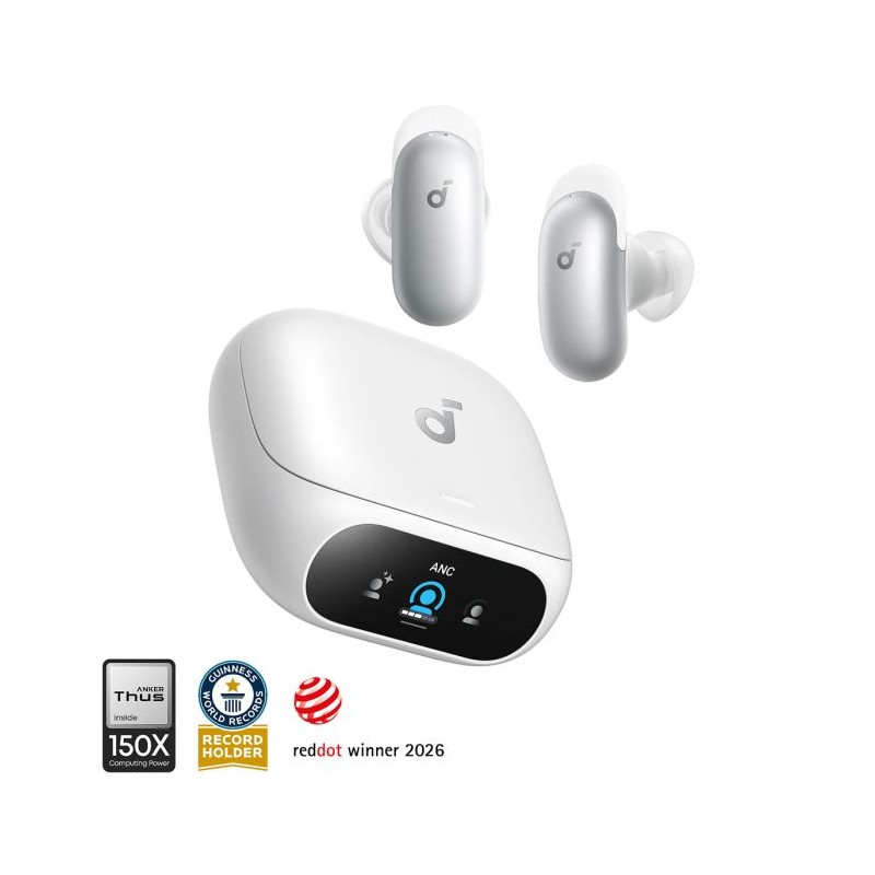 Slušalke Soundcore Liberty 5 Pro, bele