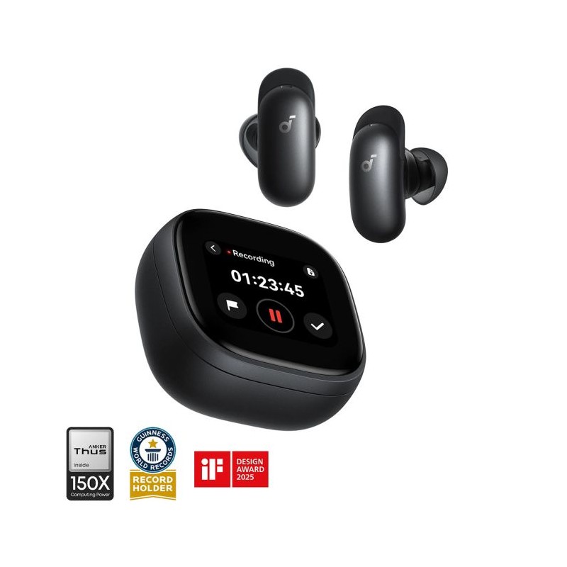 Slušalke Soundcore Liberty 5 Pro Max, črne