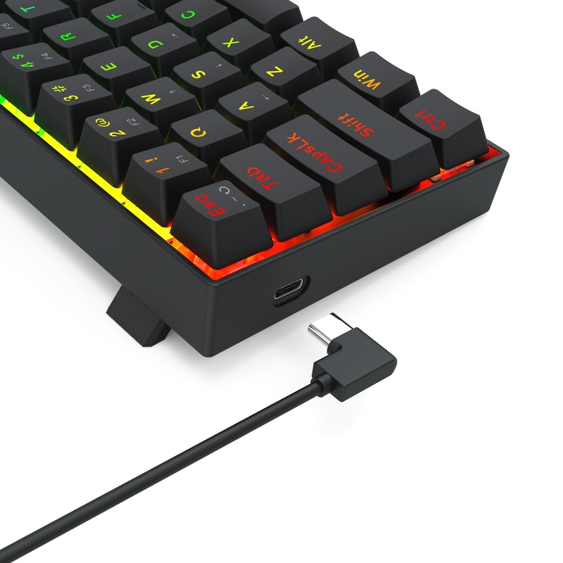 Tipkovnica Redragon Fizz K617, črna