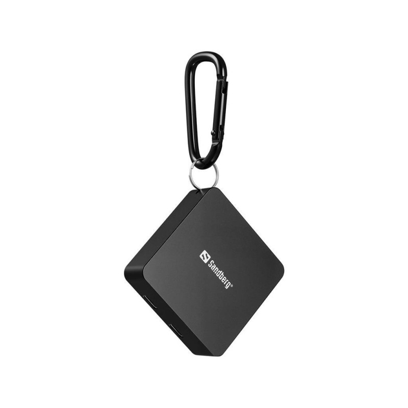 Prenosna baterija Powerbank Sandberg 3-v-1 Magnet 5000, 5000 mAh