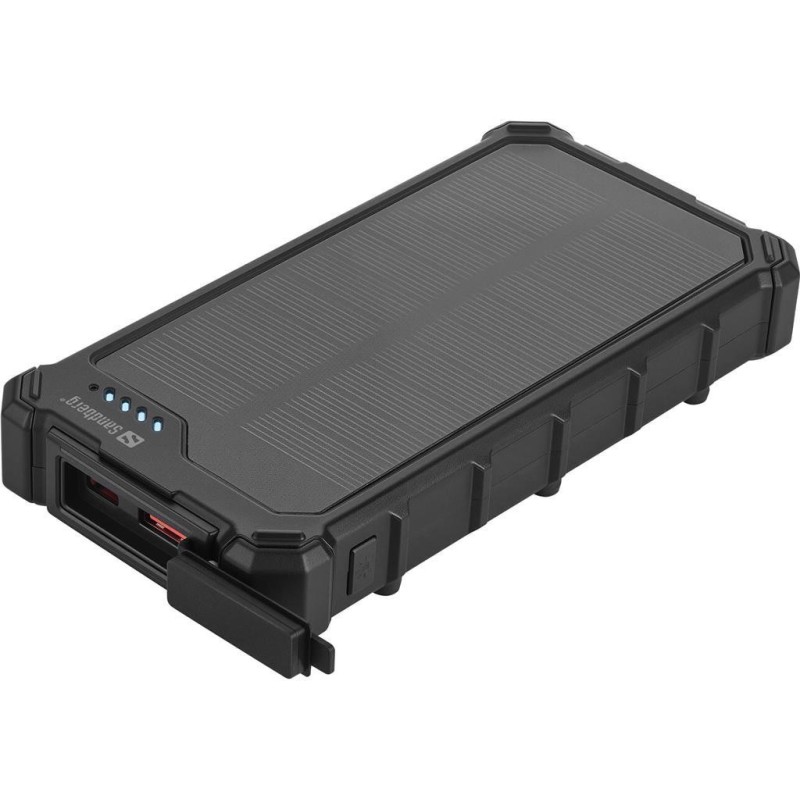 Prenosna baterija Powerbank Sandberg Solar CampLED 10000, 10000 mAh