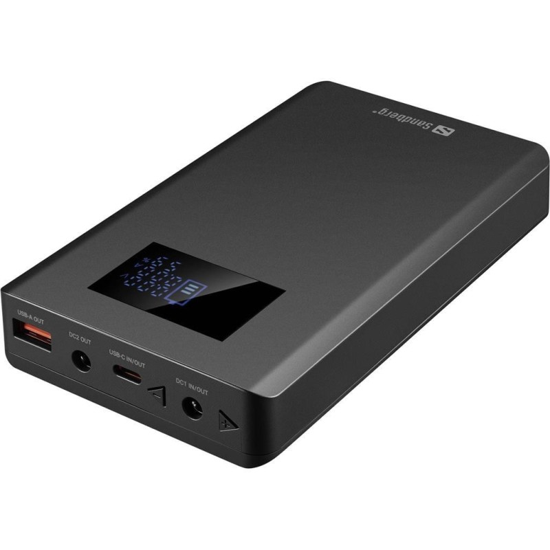 Prenosna baterija Powerbank Sandberg Laptop 20000 PD100W, 20000 mAh