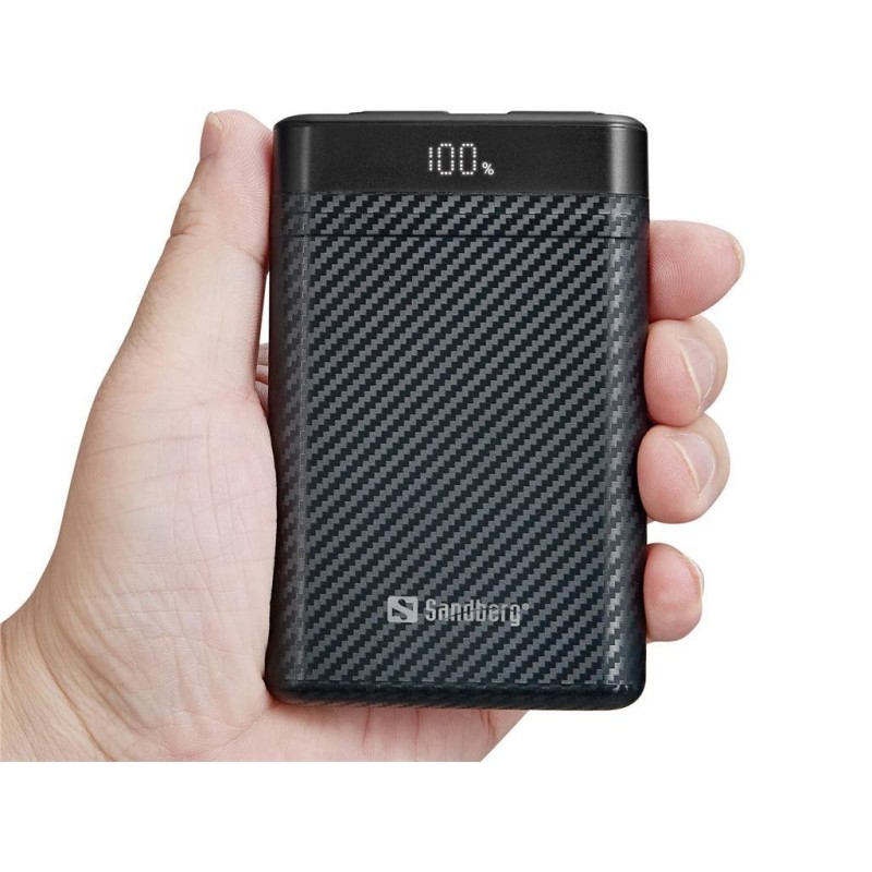 Prenosna baterija Powerbank Sandberg Survivor Nano 10000, 10000 mAh