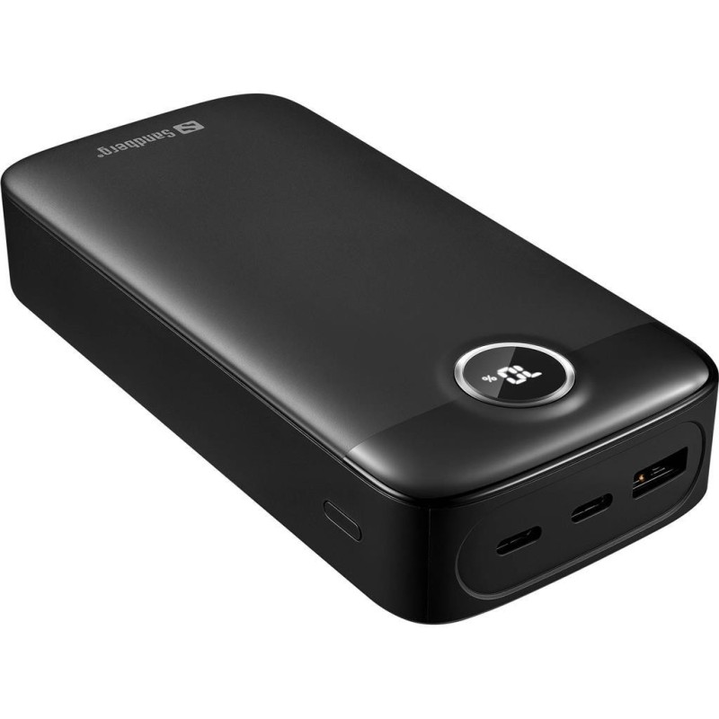 Prenosna baterija Powerbank Sandberg SolidState 20000 20W, 20000 mAh