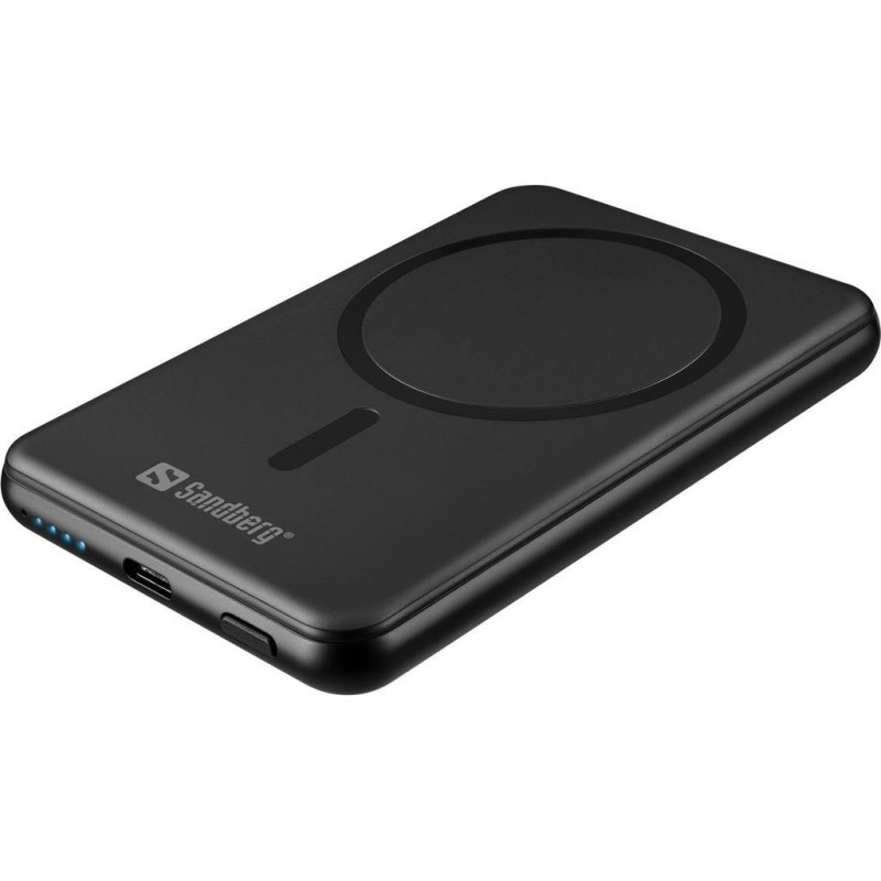 Prenosna baterija Powerbank Sandberg SolidState Magnet 5000, 5000 mAh
