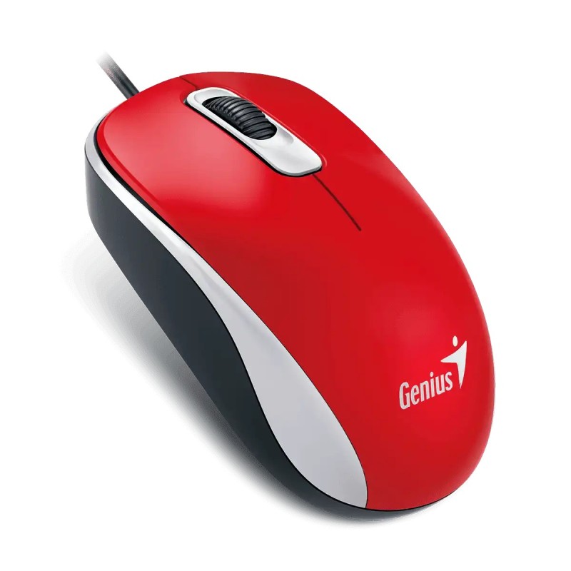 Miška Genius DX-110, rdeča