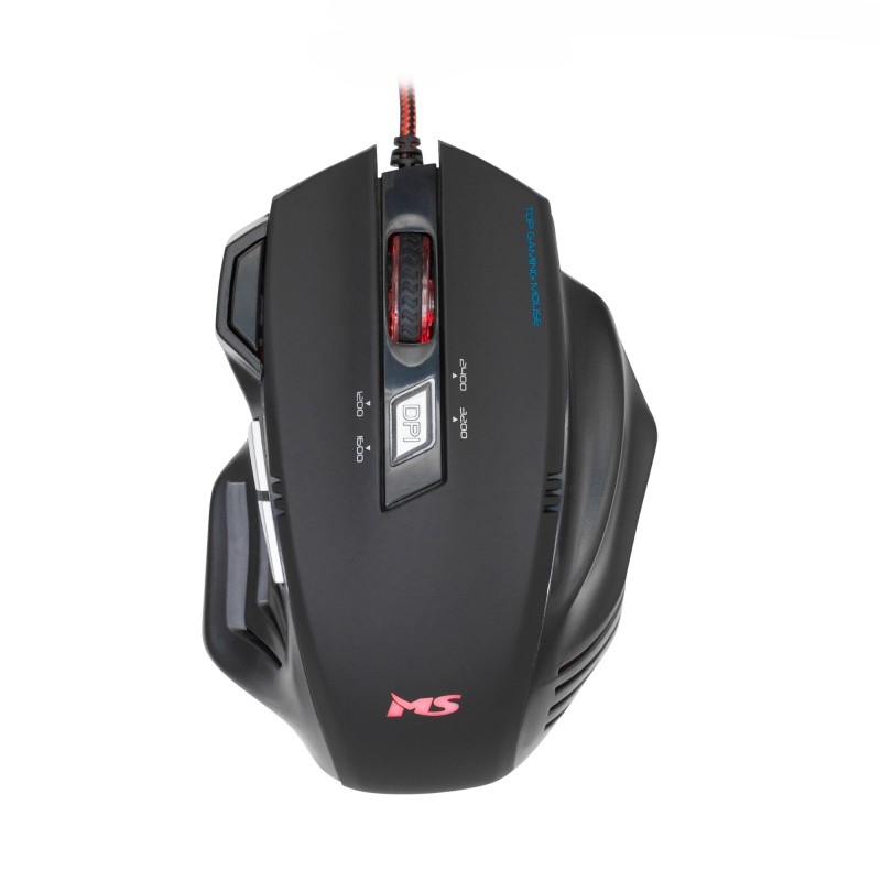 Miška MS NEMESIS C100, črna