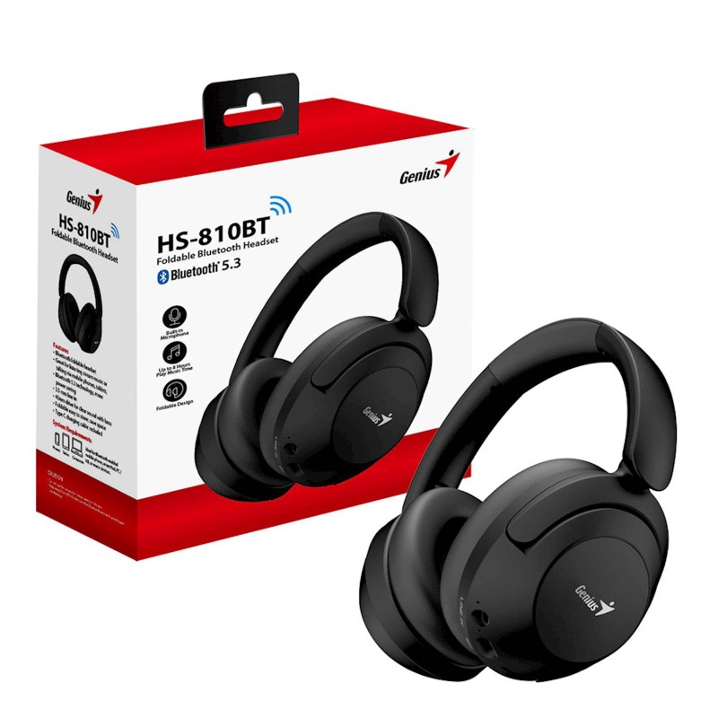 Slušalke Genius HS-810BT, črne