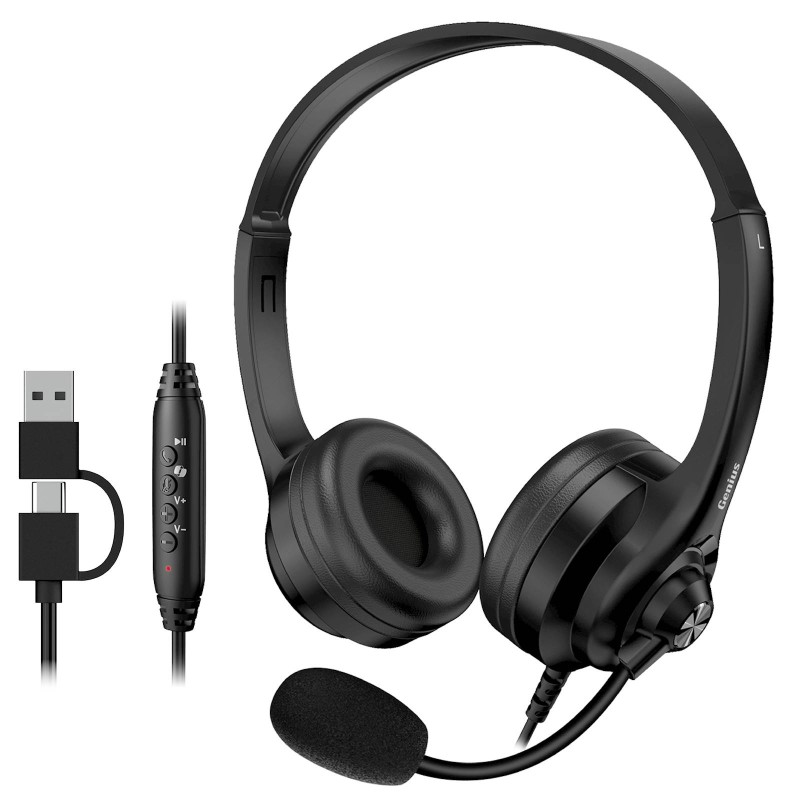 Slušalke Genius HS-235U AI, črne