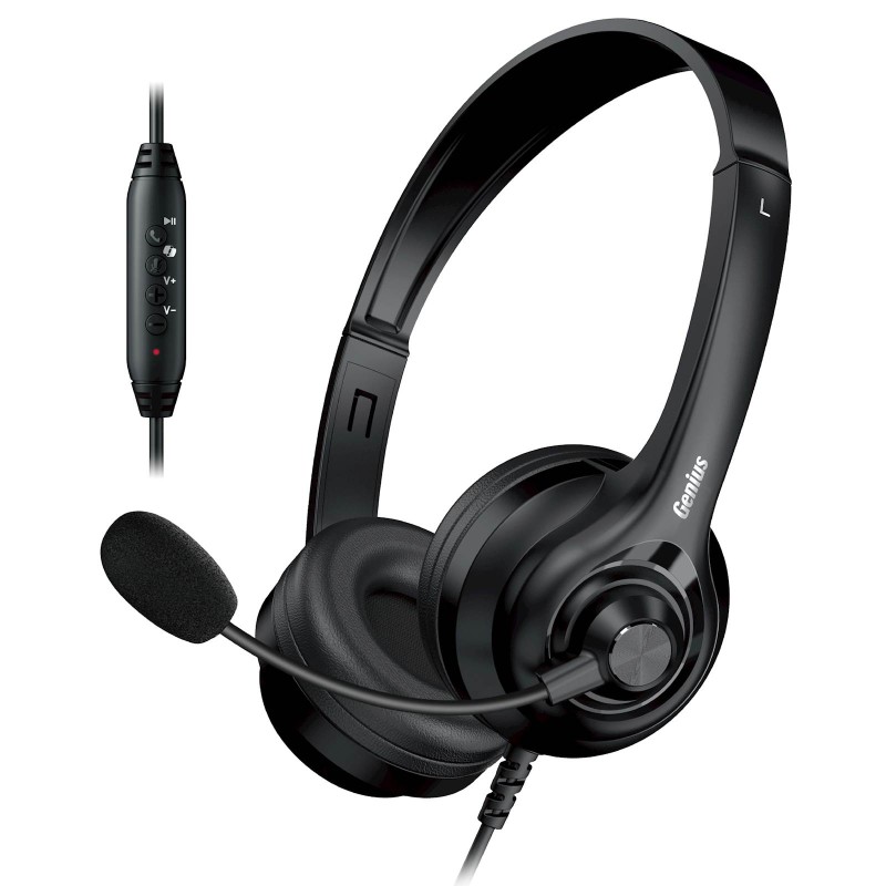 Slušalke Genius HS-235U AI, črne