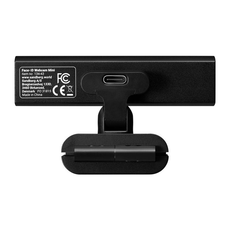 Videokonferenčna kamera Sandberg Face-ID Webcam Mini, črna