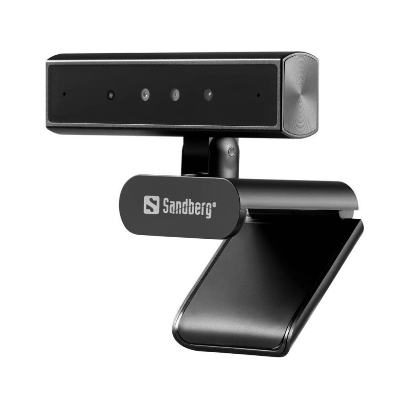 Videokonferenčna kamera Sandberg Face-ID Webcam Mini Pro, črna