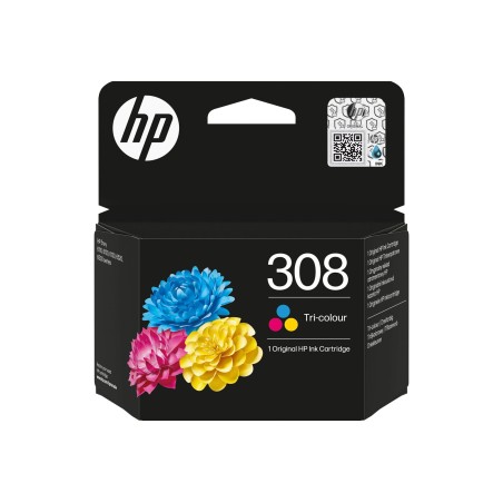 Črnilo HP 308, Rumena, Magenta, Cyan