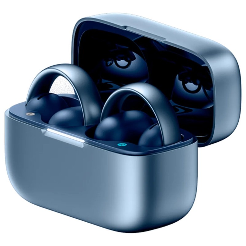 Slušalke Soundcore AeroClip, modre