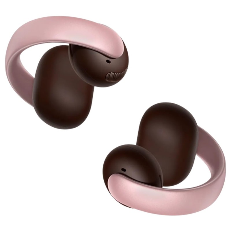 Slušalke Soundcore AeroClip, roza
