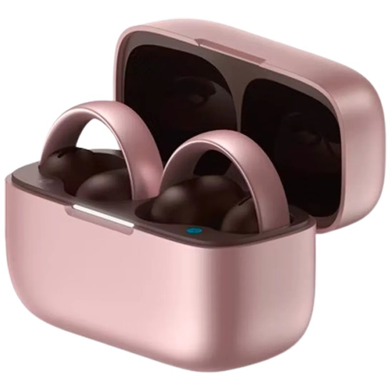 Slušalke Soundcore AeroClip, roza