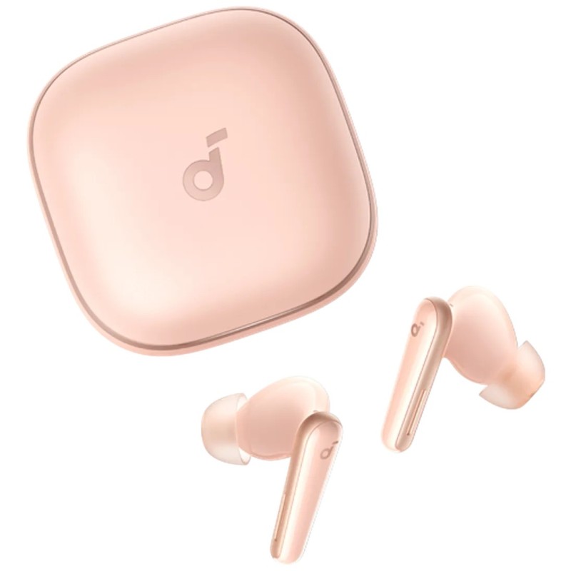 Slušalke Soundcore Liberty 5, roza