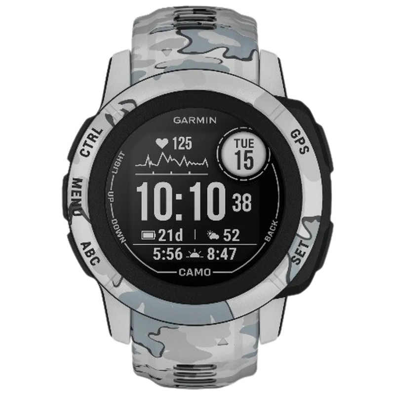 Pametna ura Garmin Instinct 2S Camo Edition, siva