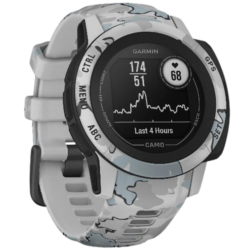 Pametna ura Garmin Instinct 2S Camo Edition, siva