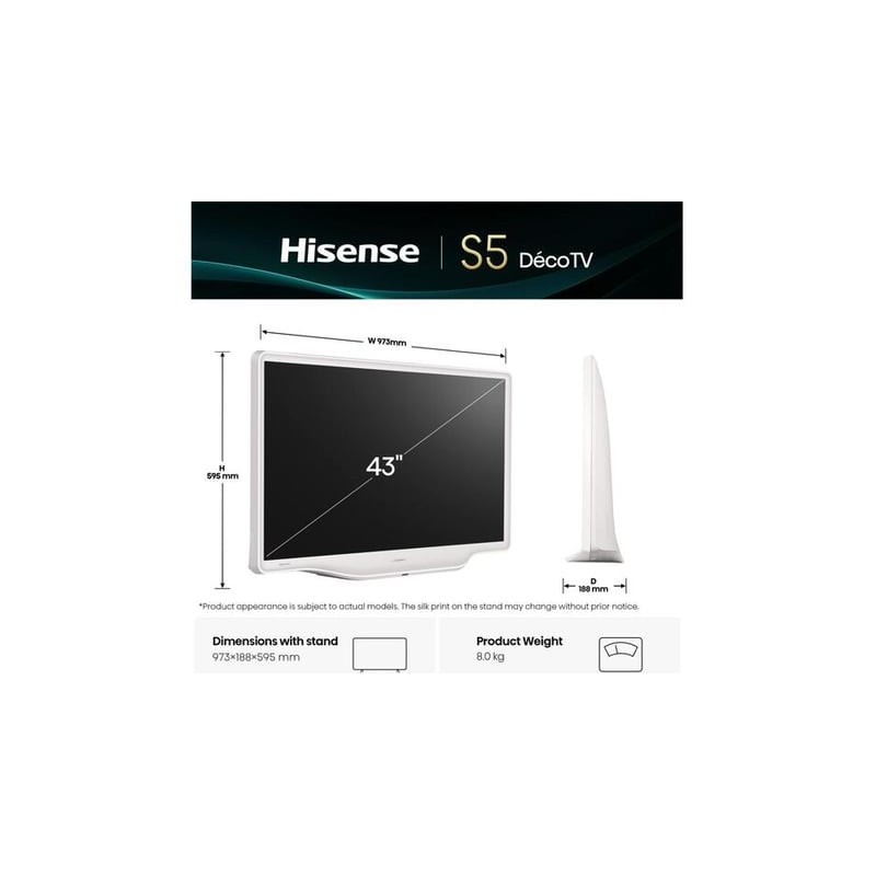 Televizor HiSense 43S5Q