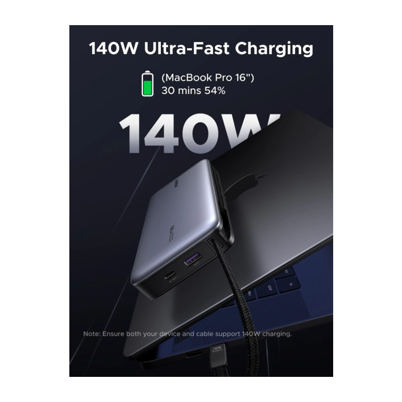 Prenosna baterija Powerbank Ugreen Nexode 55995B, 25000mAh