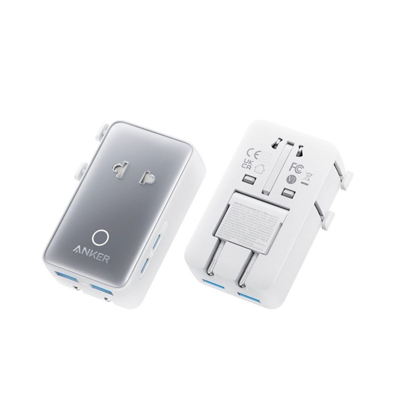 Potovalni adapter Anker Nano A9215H21, 5v1, 20W, bel
