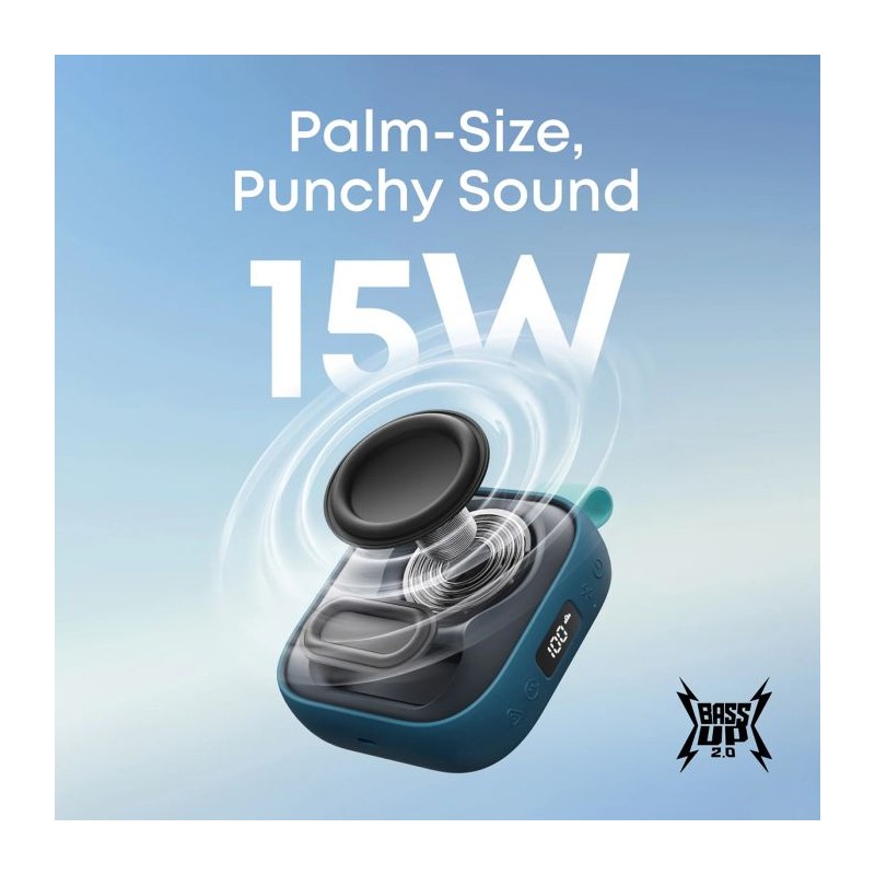 Prenosni zvočnik Anker Soundcore Boom Go 3i, moder