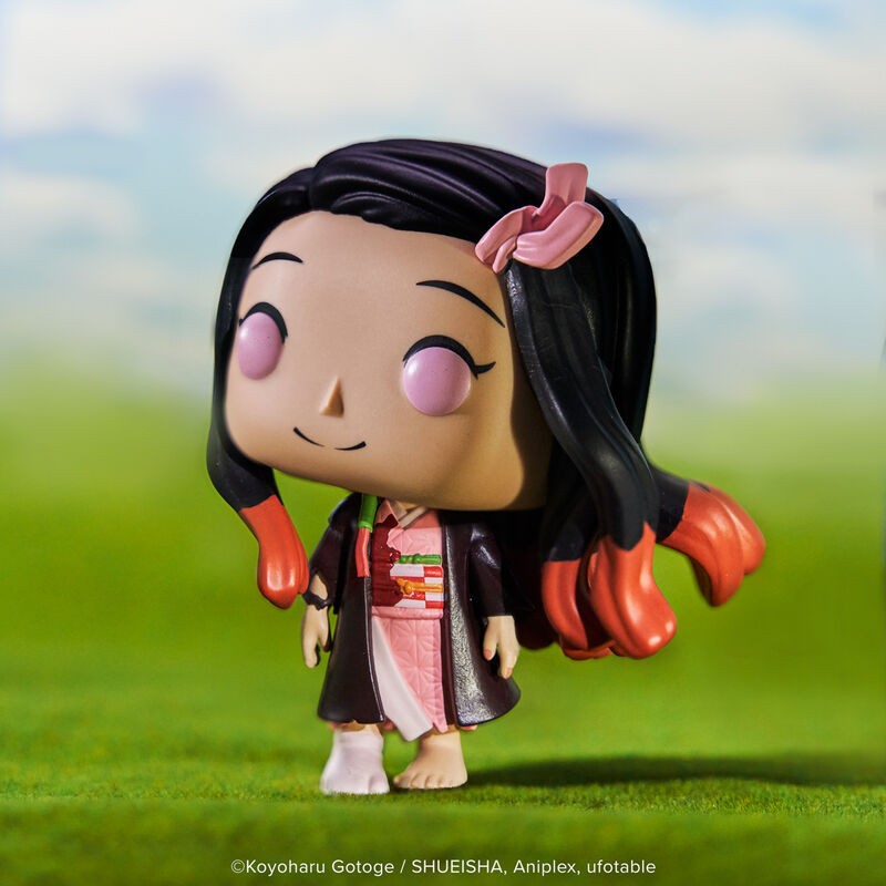 Figura FUNKO POP ANIMATION: DEMON SLAYER - NEZUKO (HUMAN)