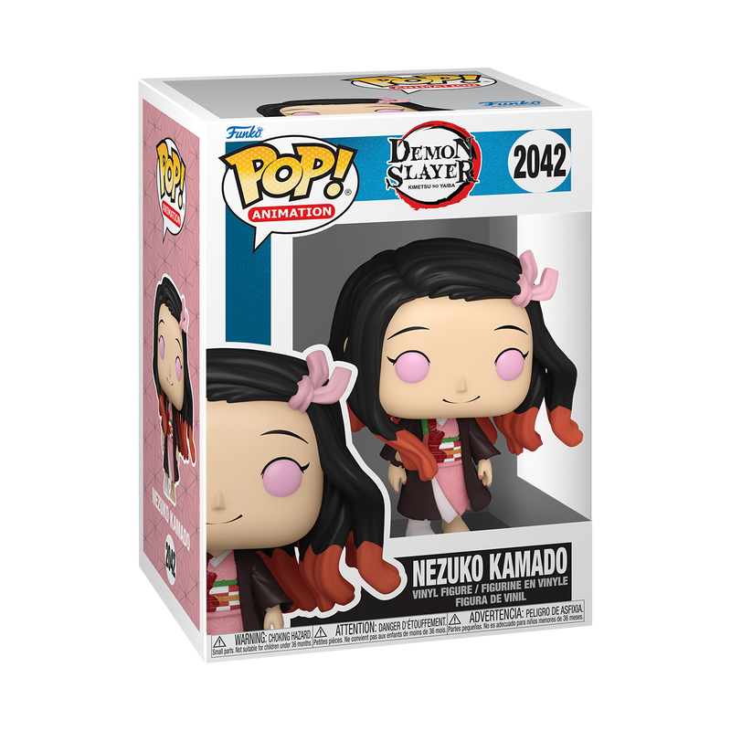 Figura FUNKO POP ANIMATION: DEMON SLAYER - NEZUKO (HUMAN)