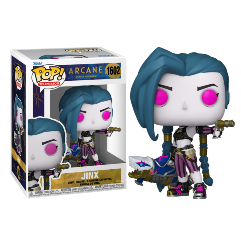 Figura FUNKO POP TV: ARCANE LEAGUE OF LEGENDS S1 - JINX