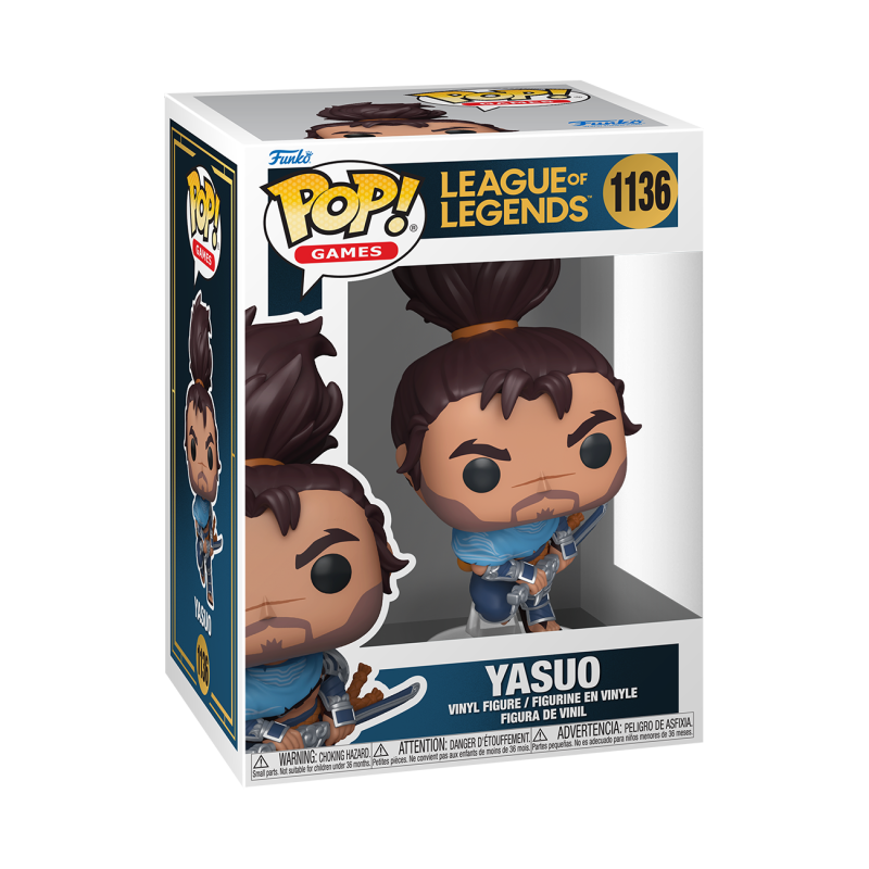 Figura FUNKO POP GAMES: LEAGUE OF LEGENDS - YASUO