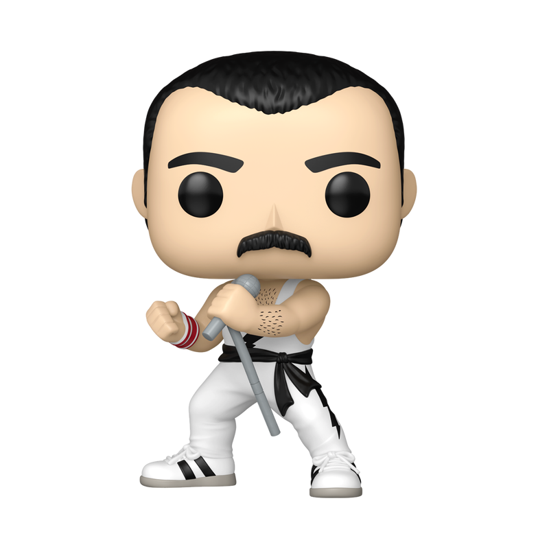 Figura FUNKO POP ROCKS: QUEEN - FREDDIE MERCURY (WHITE SINGLET)