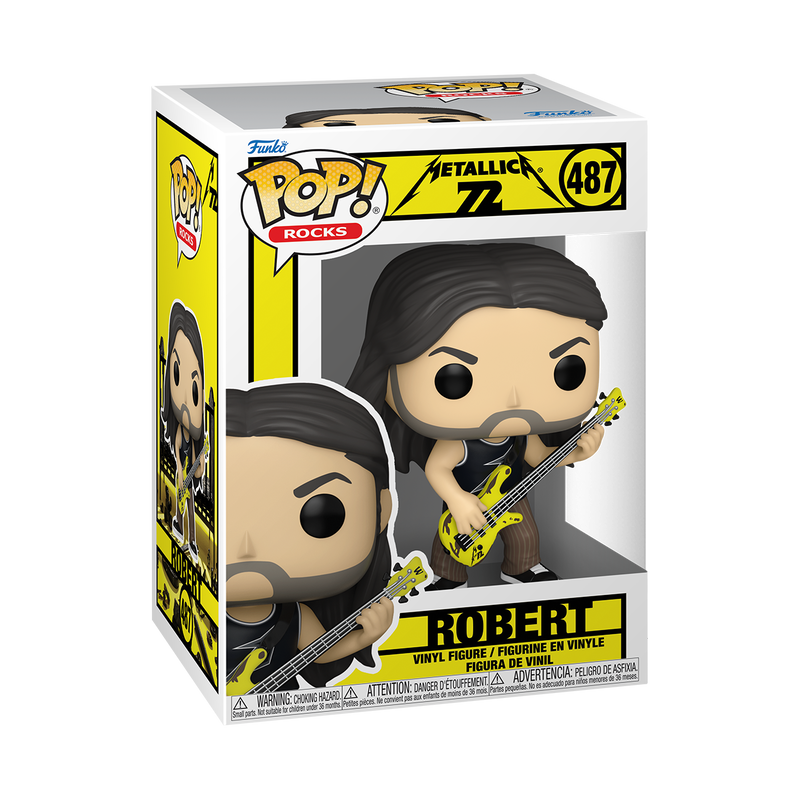 Figura FUNKO POP ROCKS: METALLICA - ROBERT