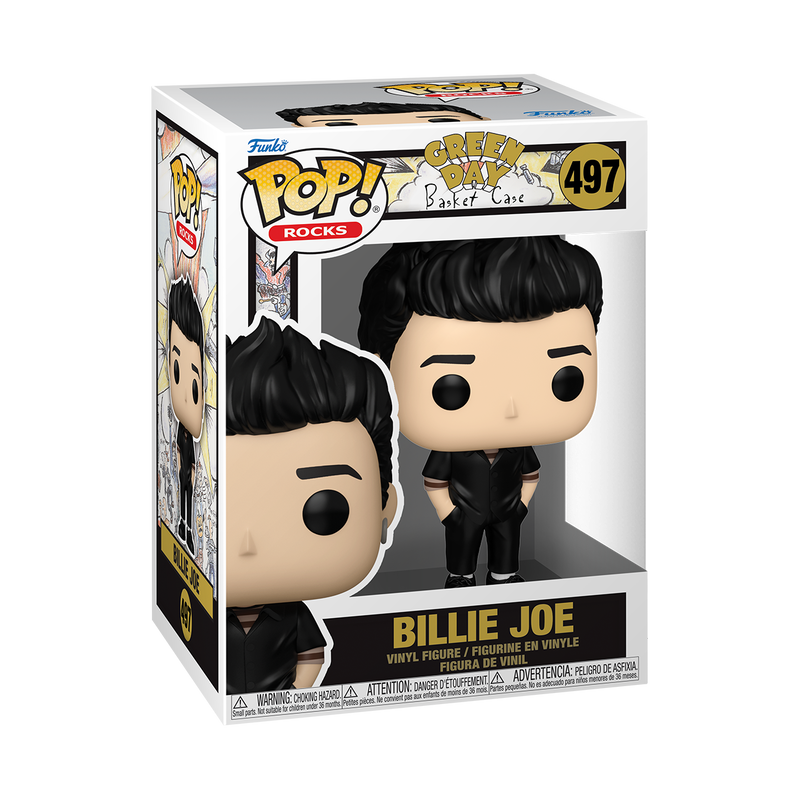 Figura FUNKO POP ROCKS: GREEN DAY - BILLIE JOE (BASKET CASE)
