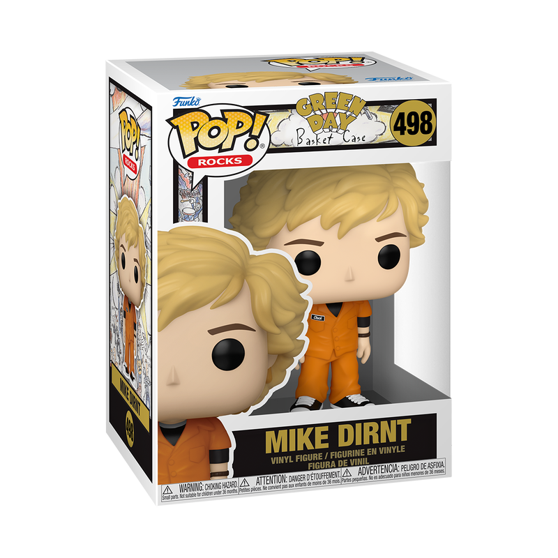 Figura FUNKO POP ROCKS: GREEN DAY - MIKE DIRNT (BASKET CASE)