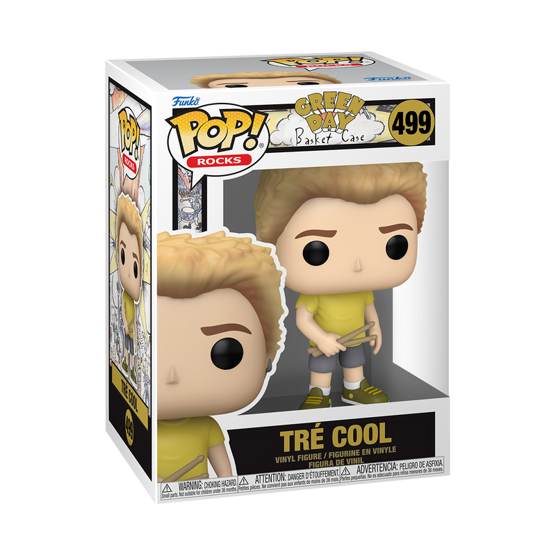 Figura FUNKO POP ROCKS: GREEN DAY - TRE COOL (BASKET CASE)