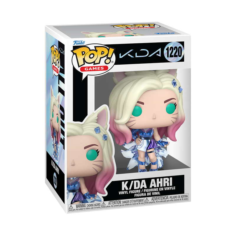 Figura FUNKO POP GAMES: LEAGUE OF LEGENDS - K/DA AHRI