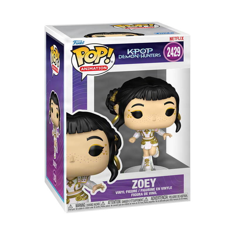 Figura FUNKO POP ANIMATION: K-POP DEMON HUNTERS - ZOEY