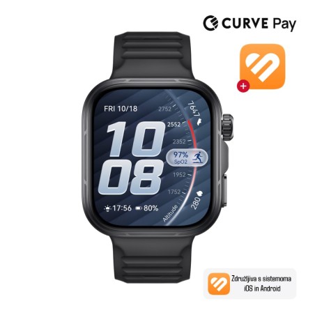 Pametna ura Huawei Watch Fit 5 Pro, črna