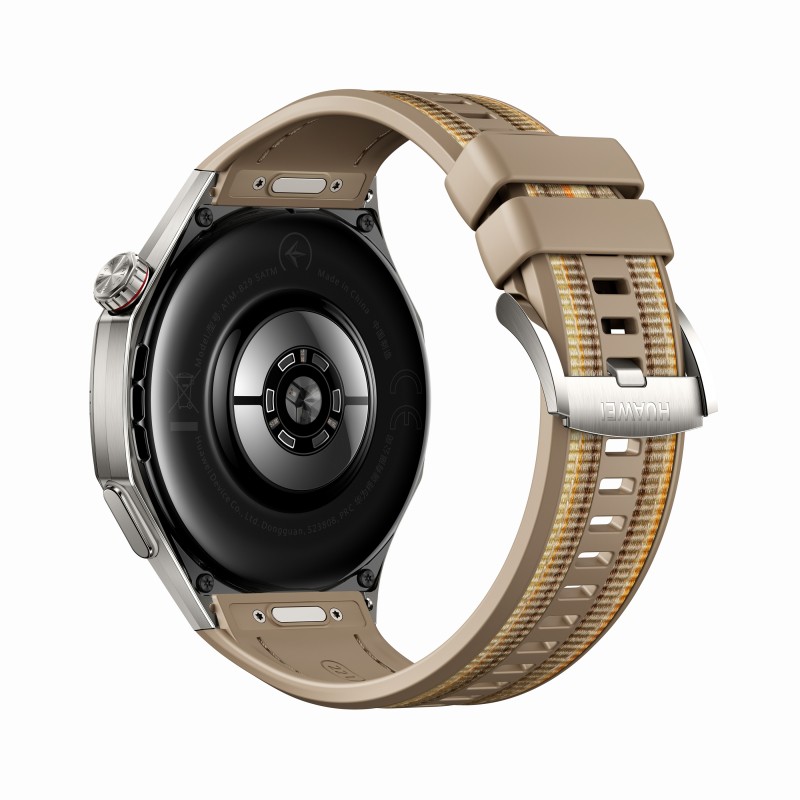 Pametna ura Huawei Watch GT 6 Pro, 46mm, srebrna (rjav pašček)