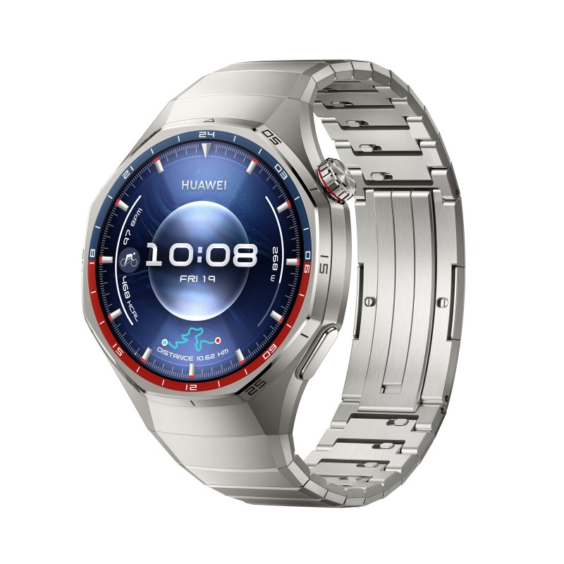 Pametna ura Huawei Watch GT 6 Pro, 46mm, srebrna (srebrn pašček)